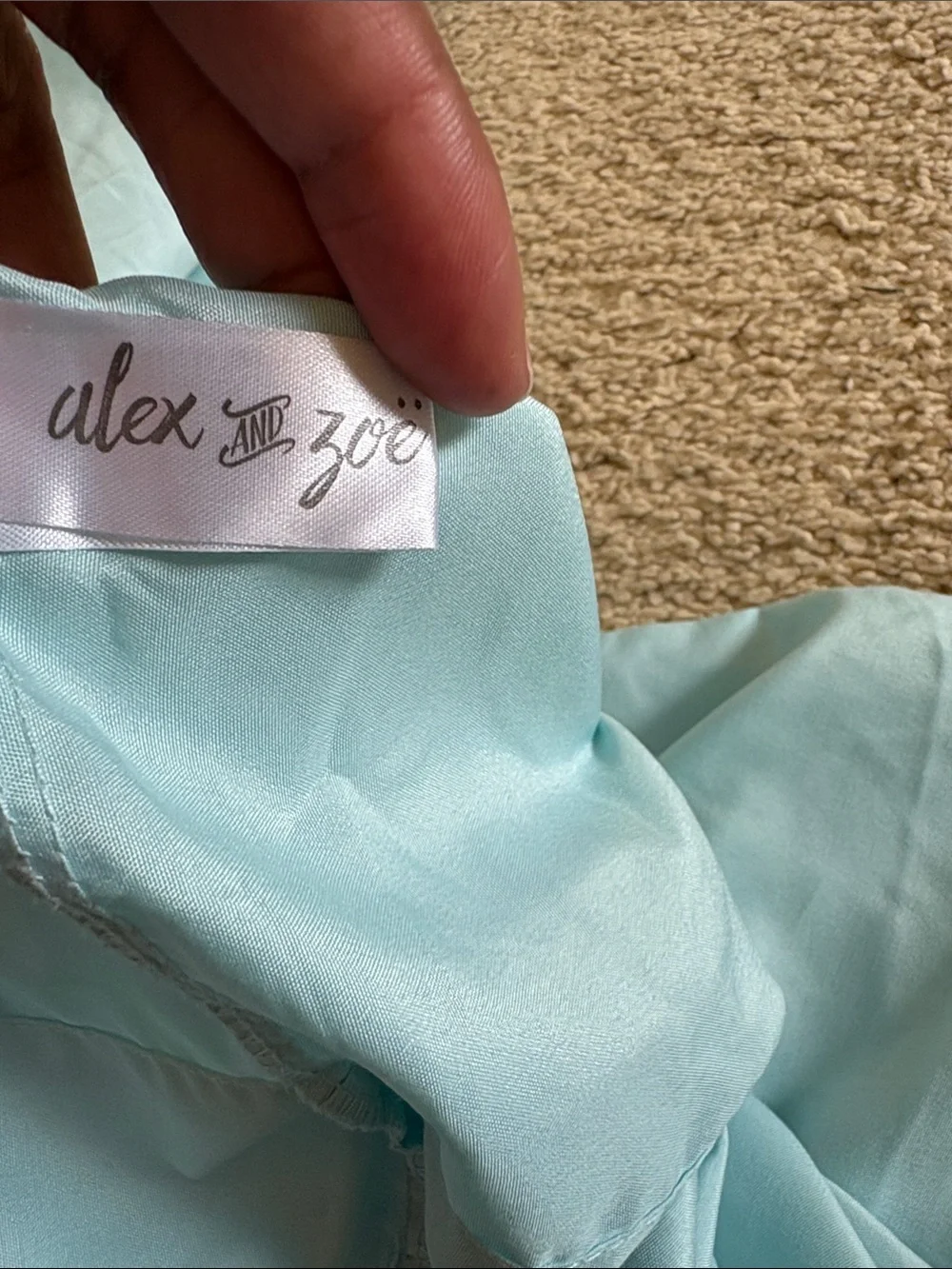 Alex and Zoe XL Twin Sheet set